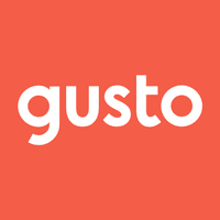 Gusto logo - Up to $200 Visa Gift Card referral program