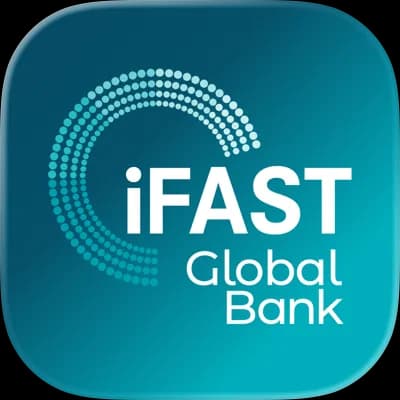 iFAST Global Bank logo - Multi-Currency Banking + Competitive Savings Rates referral program